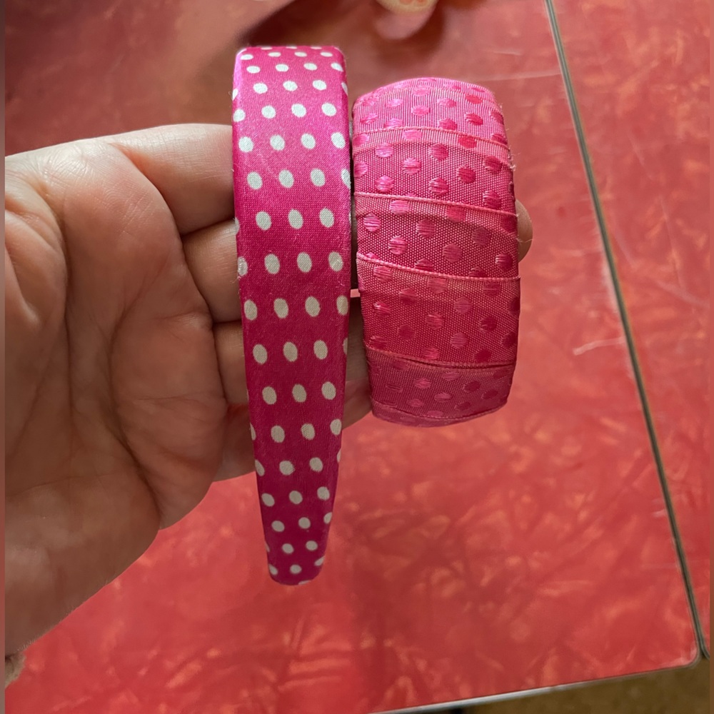 💝💖💕Pink bracelet and headband